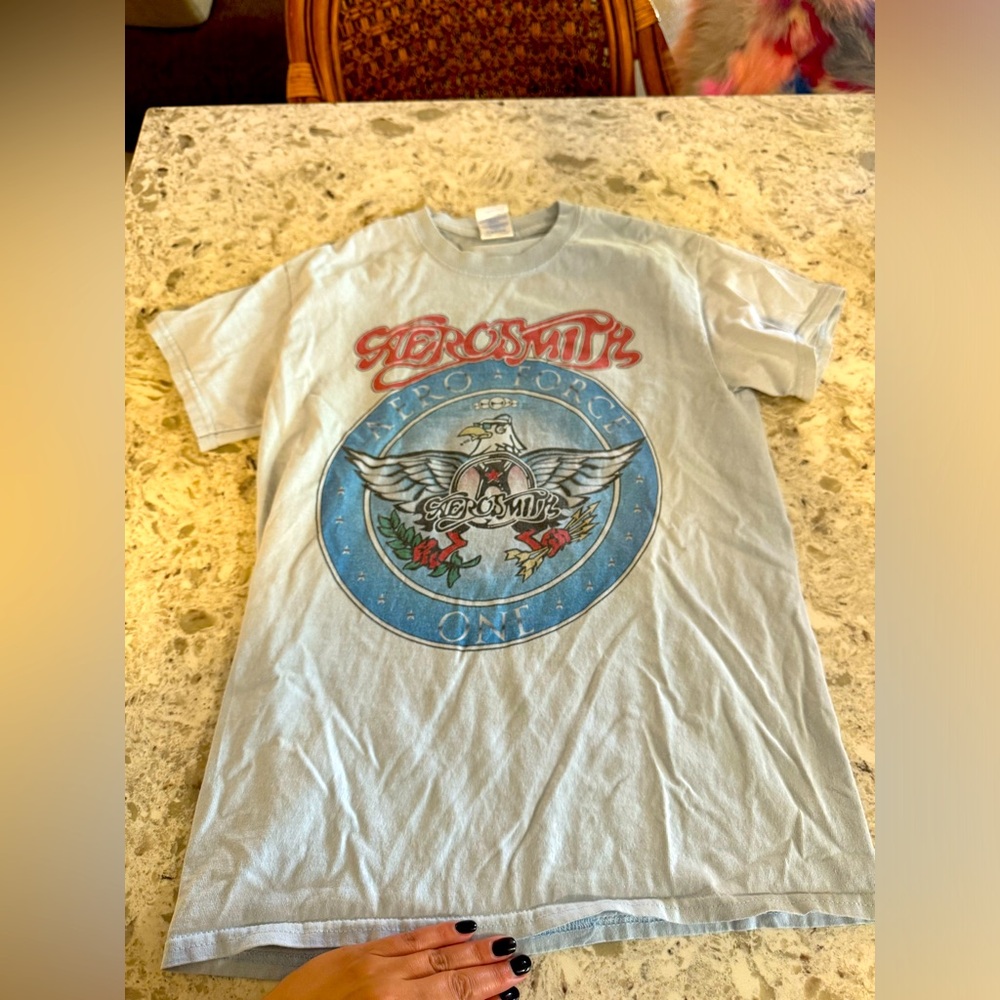 Vintage 1989 Aerosmith official Band T shirt